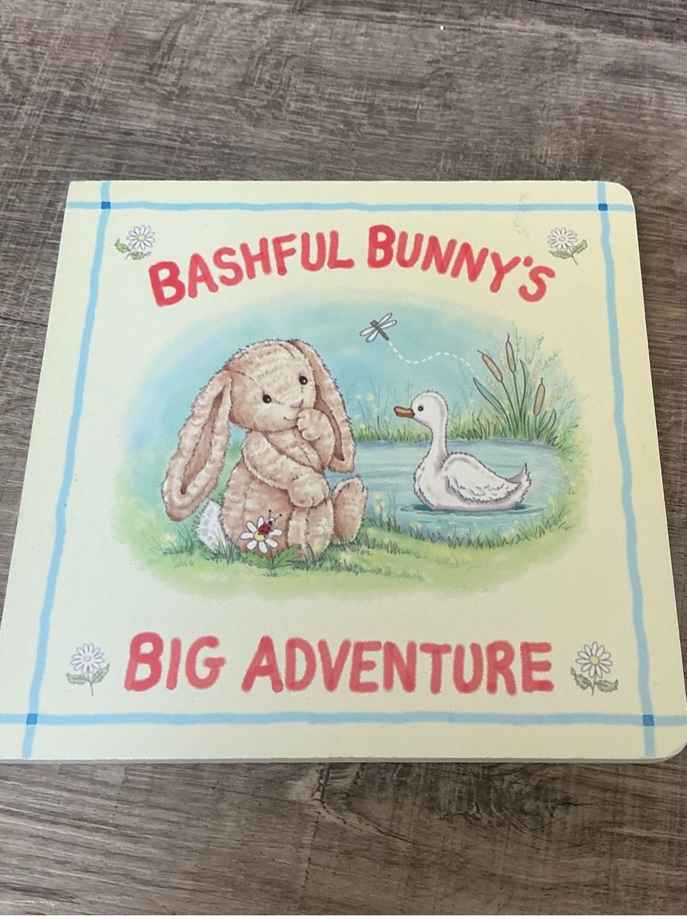 Jellycat Bashful Bunny’s Big Adventure Board Book 2008 - Picture 1 of 9